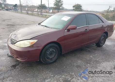2004 Toyota Camry Le from USA, damaged, VIN 4T1BE32K54U340975